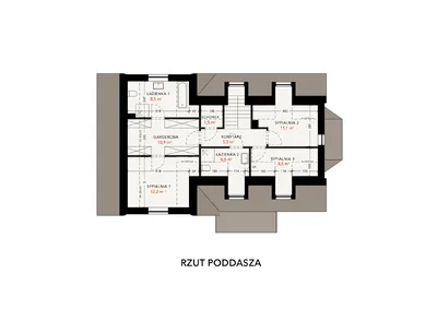 Plan 1 - projekt Rodzinny Klasyczny 179