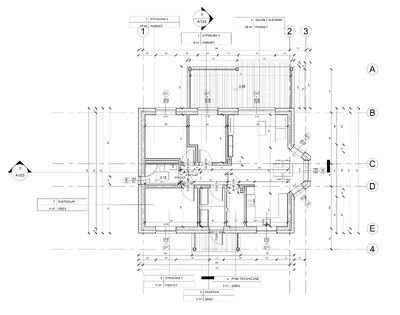 Plan 1 - projekt Uroczy Klasyczny 82