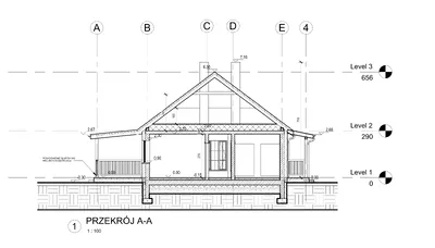 Plan 3 - projekt Uroczy Klasyczny 82