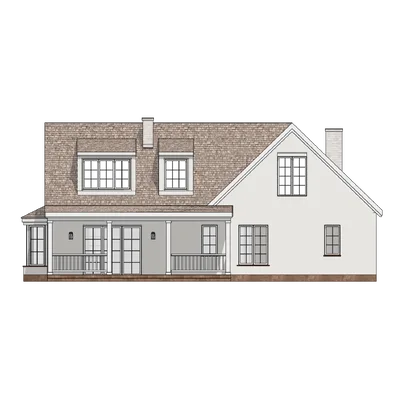 Projekt domu Rodzinny Komfort 190 190 m² - dom z werandą w stylu amerykańskim - zdjęcie 9