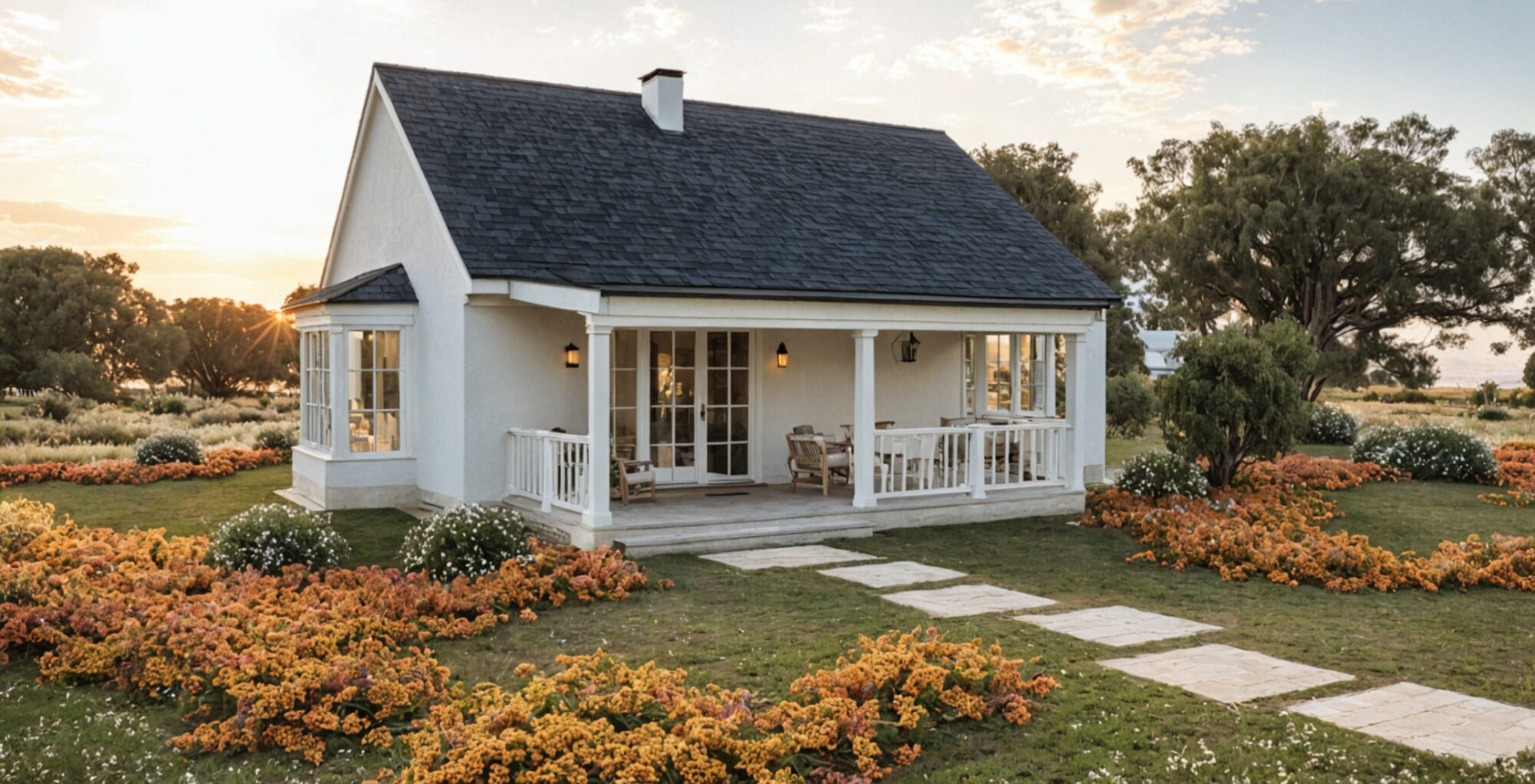 Kontakt White Porch domy w stylu amerykańskim