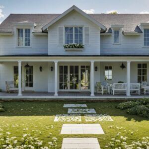 pensylwania dom z weranda ogrod dalej