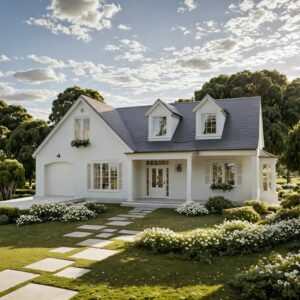 rodzinny klasyczny 179 dom z werandą i garażem 12